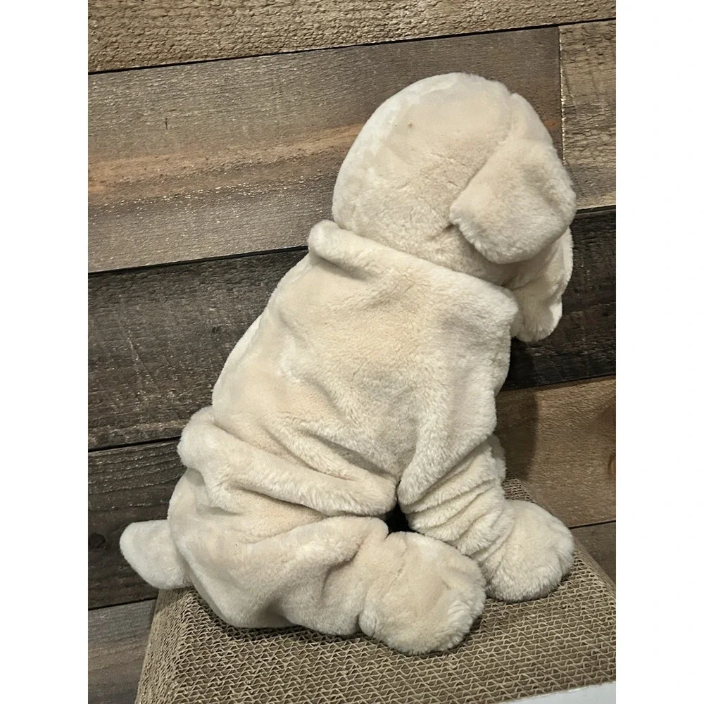 Vintage Plush Dog Gray Brown Sharpei 1985 Prestige Toy Co. 12
